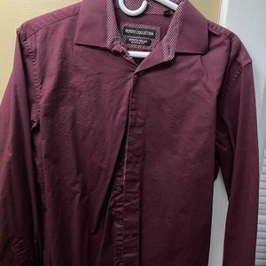 Suit button up long sleeve